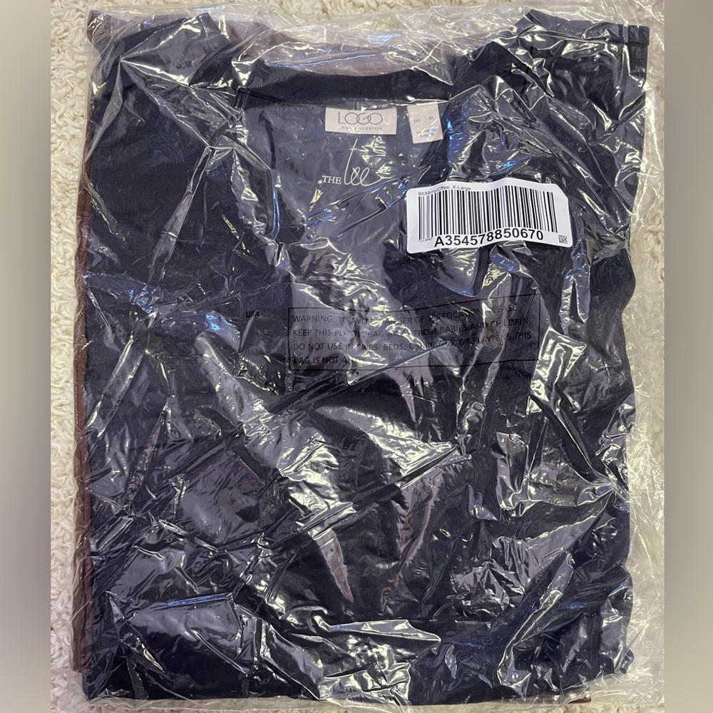 LOGO Principles by Lori Goldstein Cotton Modal "The Tee" 2-Pack A354578 - Picture 3 of 5